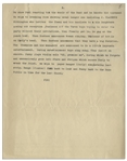 Moe Howard's Outline for ''Punch Drunks'', Then Entitled ''A Symphony of Punches / written by Howard, Fine & Howard'' -- 5pp. Outline With Moe's Annotation -- Very Good